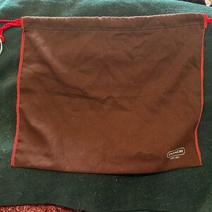 Small Coach dust bag